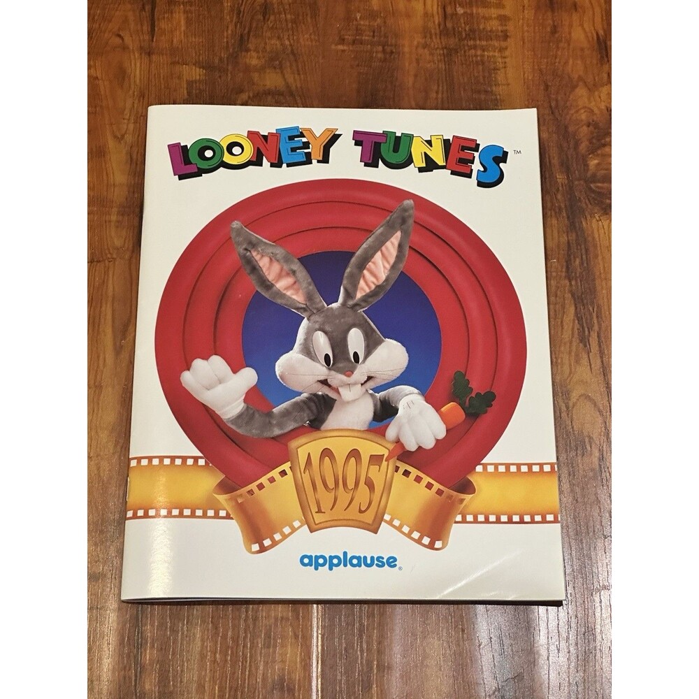 Vintage 1995 Applause Looney Tunes Merchandise PVC Figurine Plush Toy Catalog